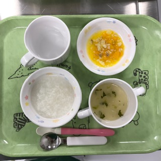 クレヨンの離乳食