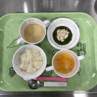 クレヨンの離乳食
